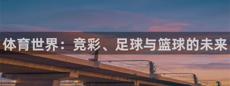 体育世界：竞彩、足球与篮球的未来